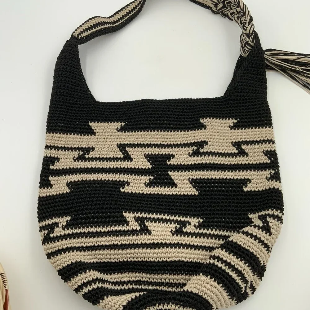 The Sak Ragam Handmade Crochet Back to Bali 120 Hobo Bag